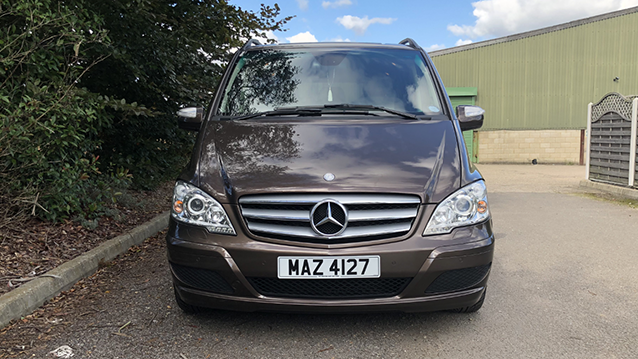 Bronze Mercedes 7 Passenger Seat Viano available for Weddings in London ...