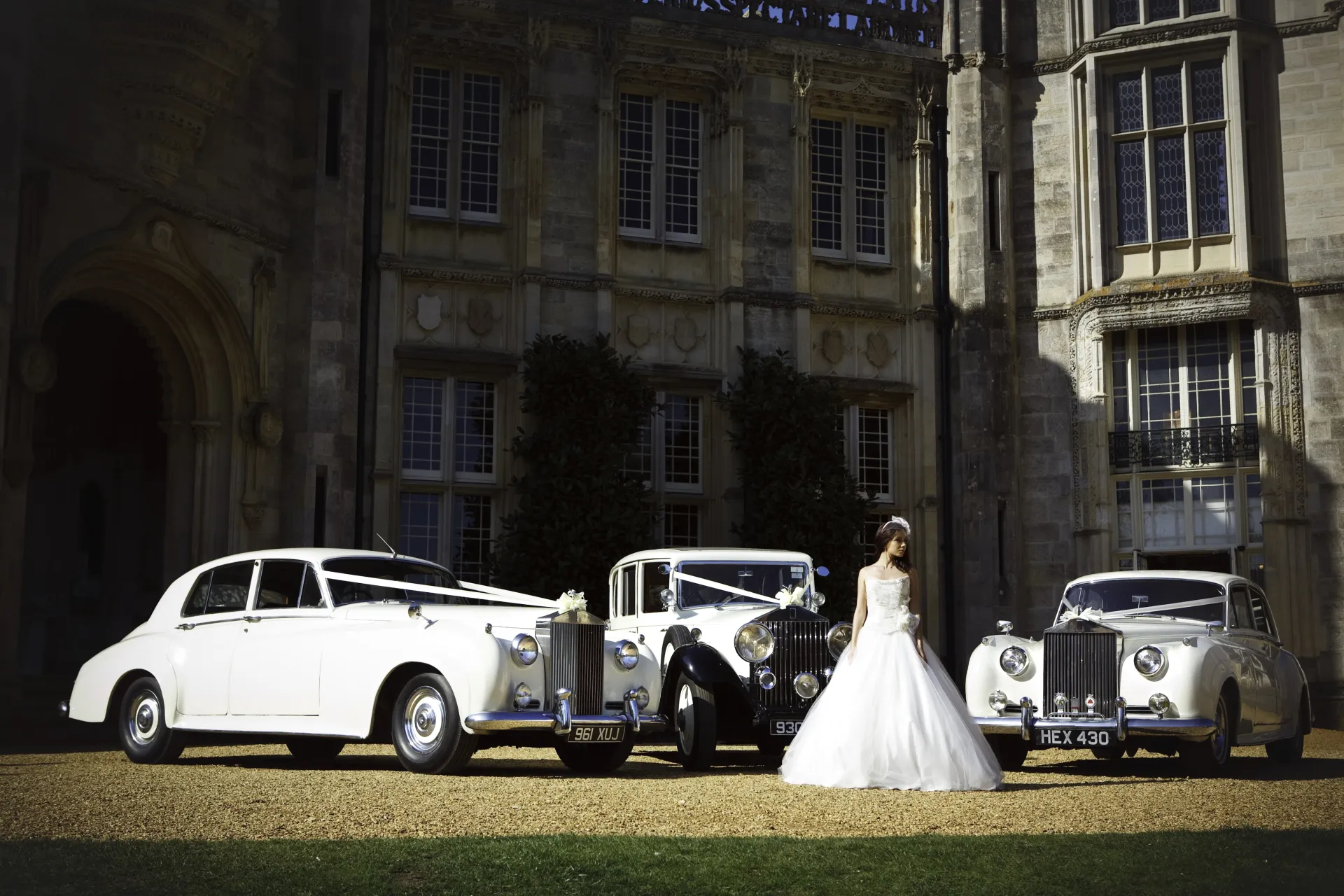 SUPERB COLLECTION <br> OVER 750 WEDDING CARS