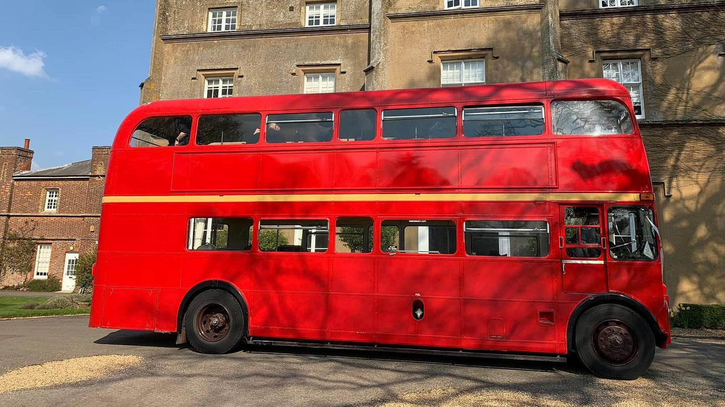 Right side view of Routemaster bus