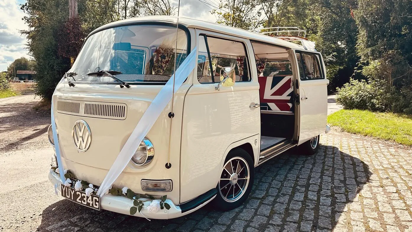 1960 Volkswagen T1 Kombi Van with Trailer Red cheapest and Cream