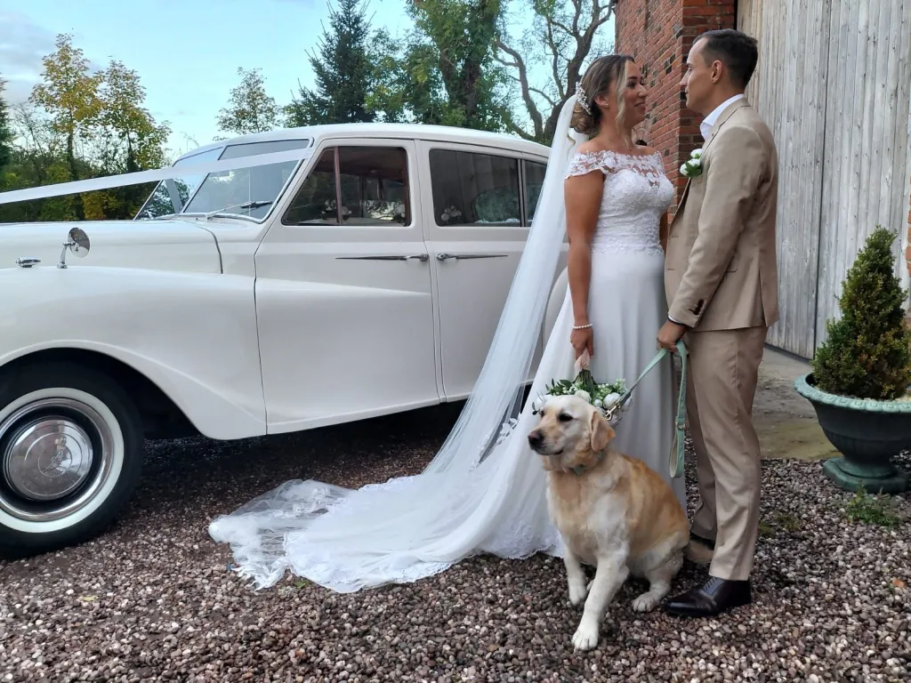 <p>Hi,</p><p>We hired a wedding car yesterday for our wedding party at Morley Hall. </p><p>We just wanted to say thank you so much! The car was perfect and the driver Bill was so nice and friendly. </p><p>Many thanks </p><p>Emily & Jonathan</p>