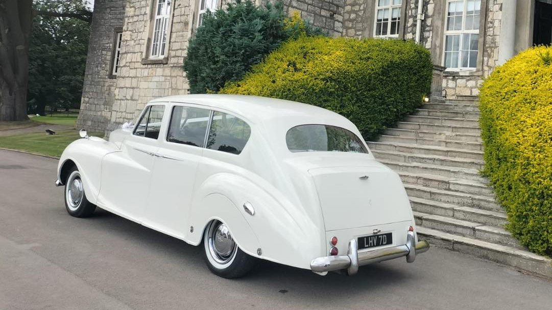 Rear view of classic Princess Limousine