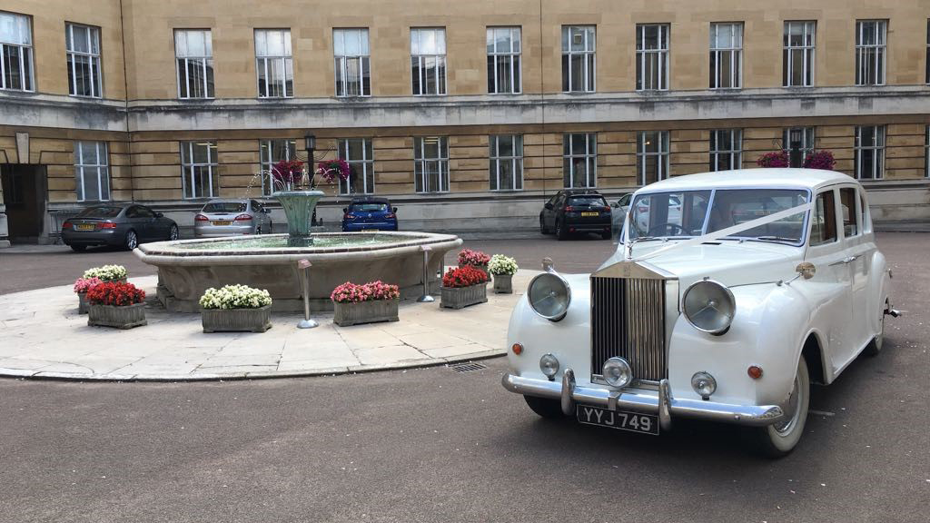 Classic Austin Princess Limousine in Old English White