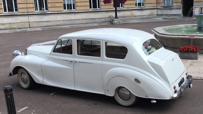 Classic Austin Princess Limousine in Old English White