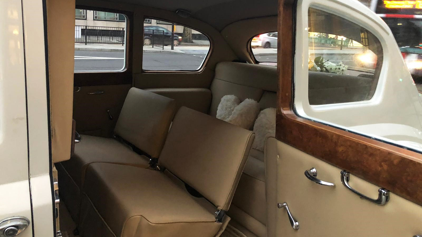 Classic Austin Princess Limousine in Old English White