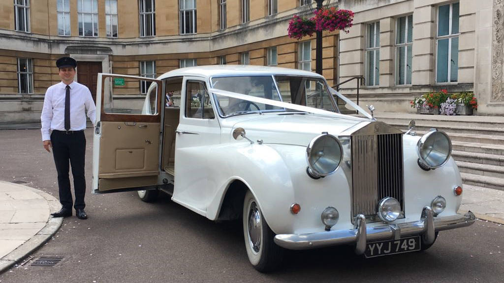 Classic Austin Princess Limousine in Old English White