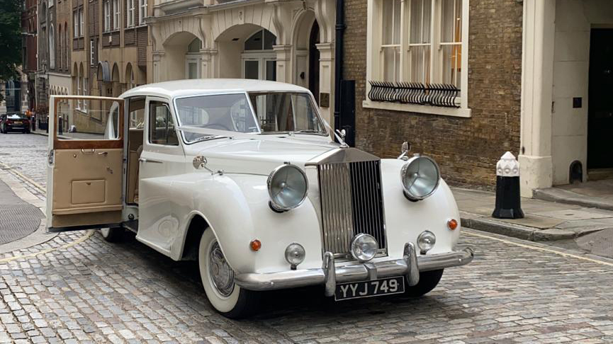 Classic Austin Princess Limousine in Old English White