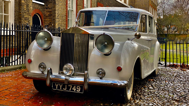 Classic Austin Princess Limousine in Old English White