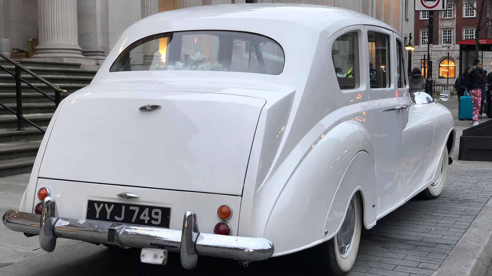 Classic Austin Princess Limousine in Old English White