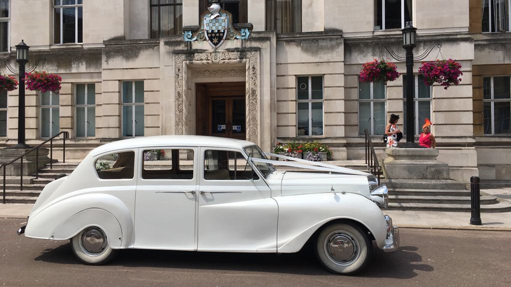 Classic Austin Princess Limousine in Old English White