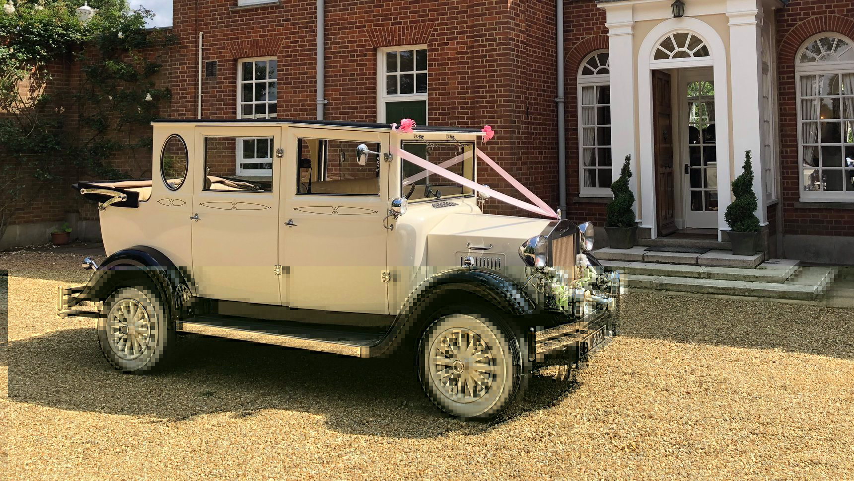 Ivory Imperial with black wheel arches.