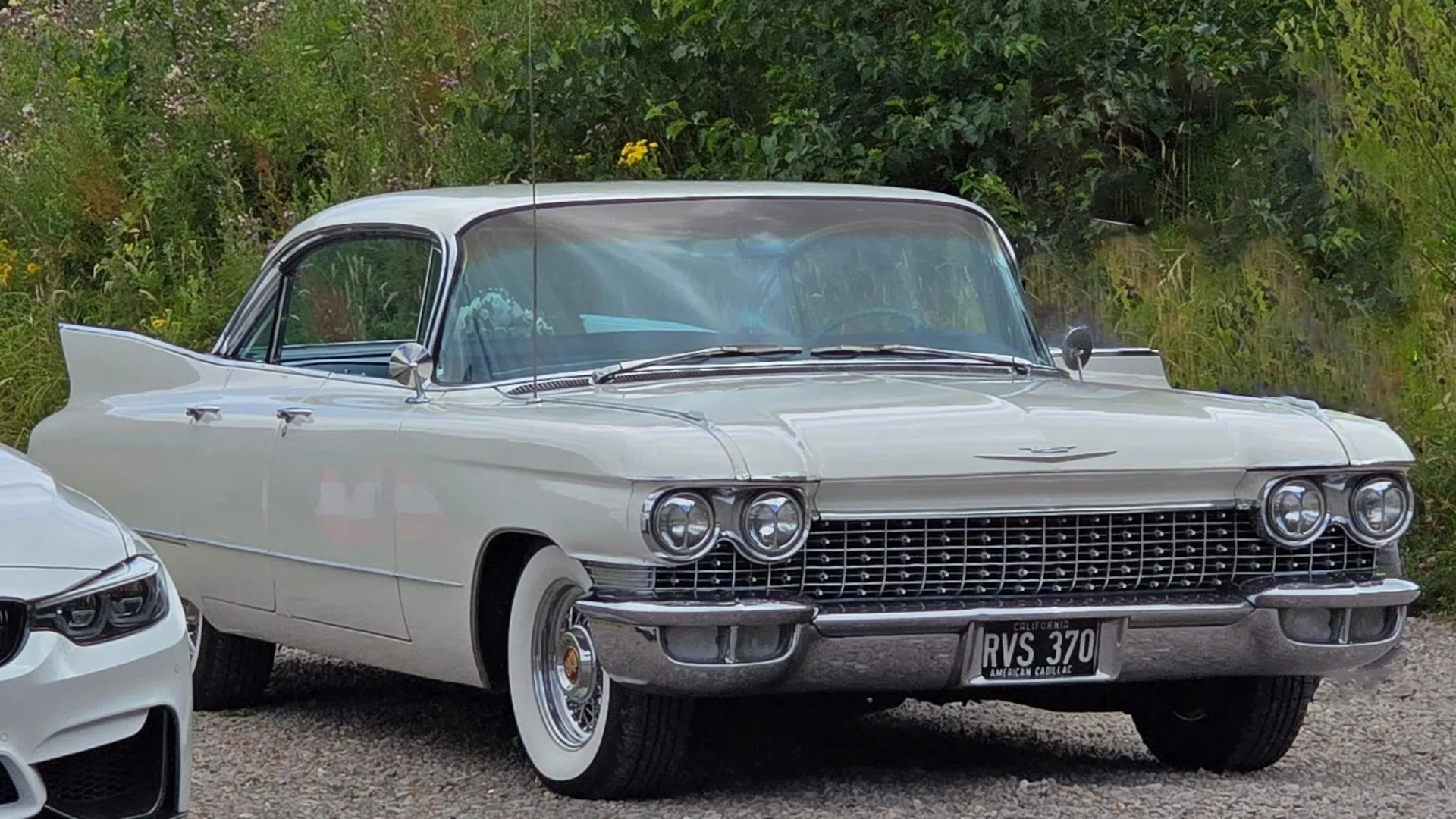 Classic American Cadillac in White