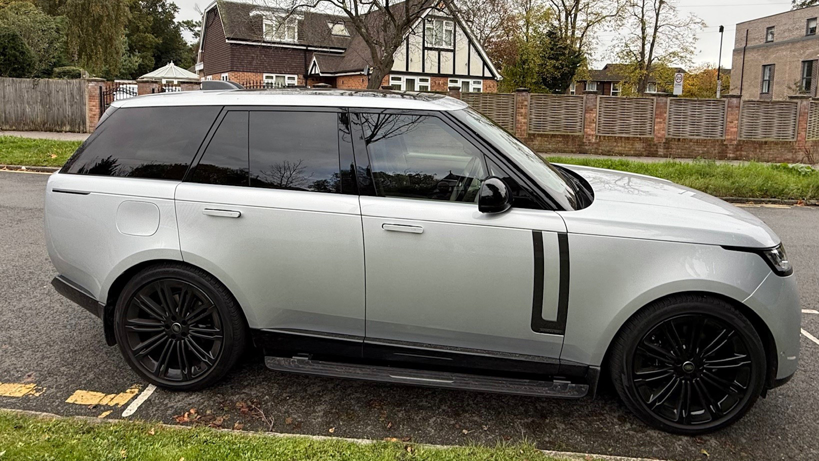 Side view of Modern Range Rover