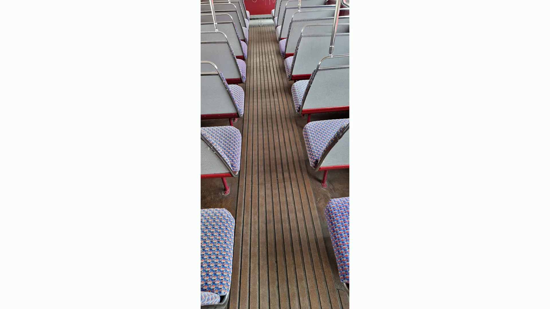 Routemaster Bus Interior Upper Deck