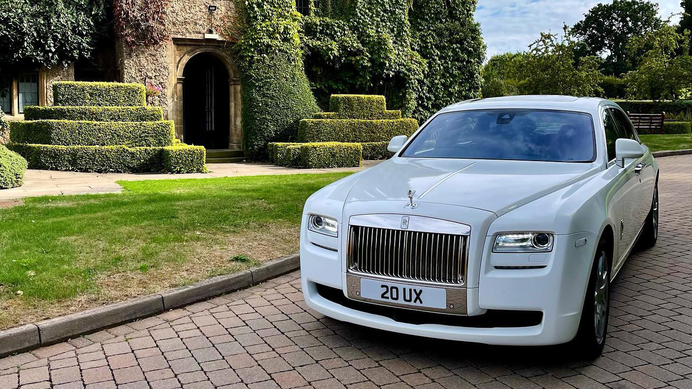 Rolls-Royce Ghost in White