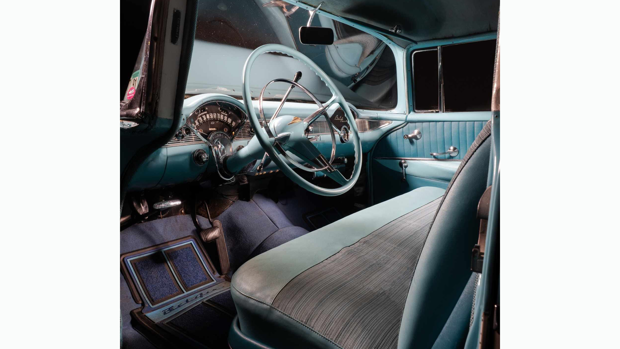 American Chevrolet BelAir front  bench seat