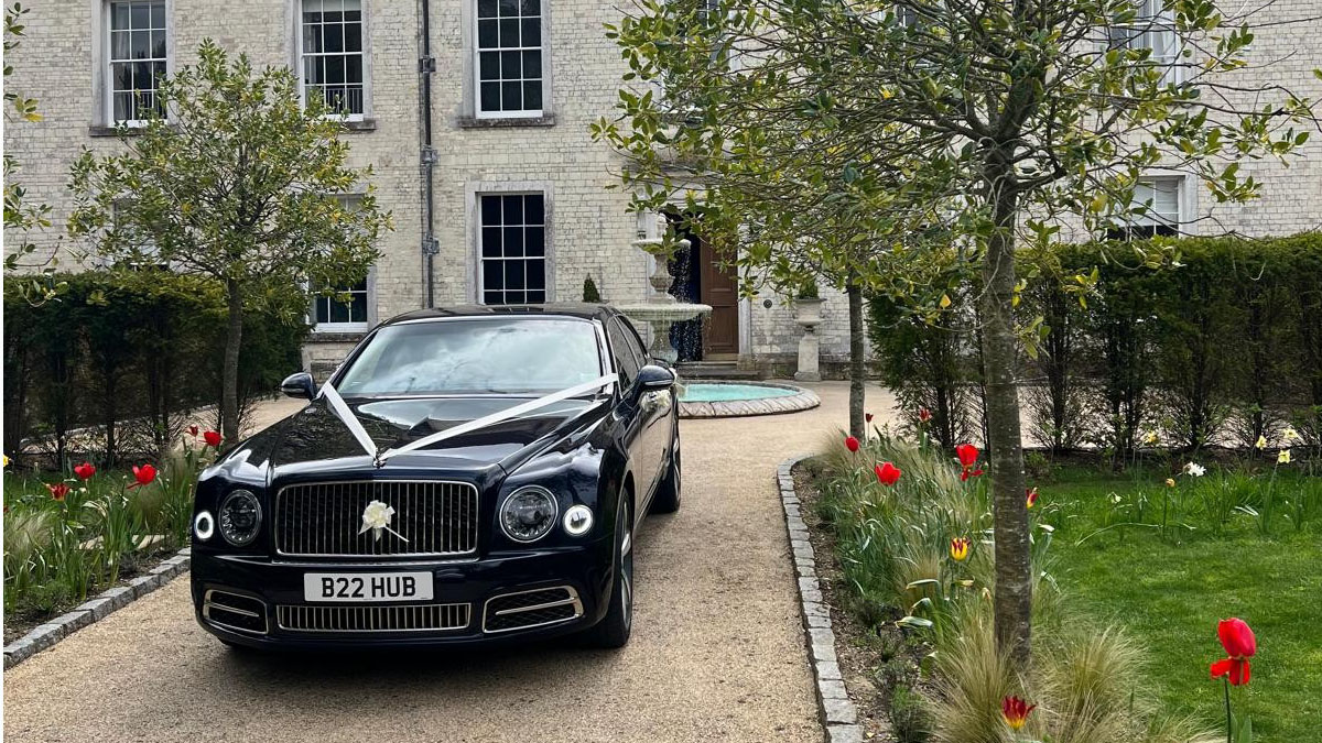 Blue Bentley Mulsanne