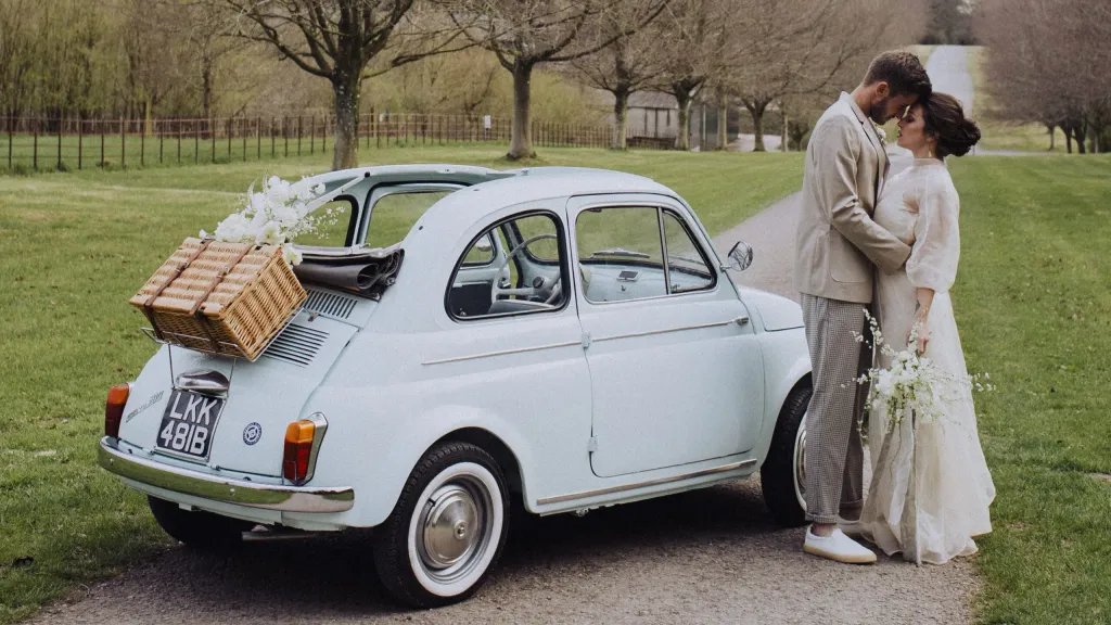 <p>Fabulous, beautiful and original classic Fiat 500s with fully retracting sunroofs, suicide doors and lovely pastel shades of blue and cream, providing great opportunities for amazing photos. Absolutely ideal to enhance a special wedding or any special event. Great service too!</p>
