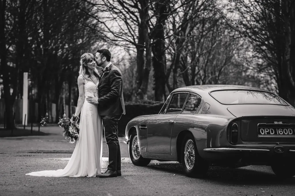 Adrian was well presented and looked like he went with the Aston perfectly, very cool. Adrian was well-mannered, extremely attentive and patient, it was a pleasure to have him as part of our wedding. The Aston, what can we say, it was an absolutely stunning car and a gorgeous colour,&nbsp; immaculate condition and was a dream opportunity to ride in something so iconic, it was a huge highlight of our wedding.&nbsp;Can't recommend enough.&nbsp;
&nbsp;