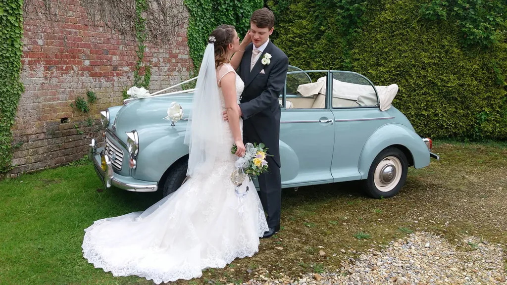 <p>Hi ,</p>
<p>Steve and I wanted to say a big thank you for your help making our big day so special. The car was fantastic and we really appreciated your idea of putting it on the grass as it looked great in the photos.</p>
<p>Best wishes,</p>
<p>Chloe and Steve</p>