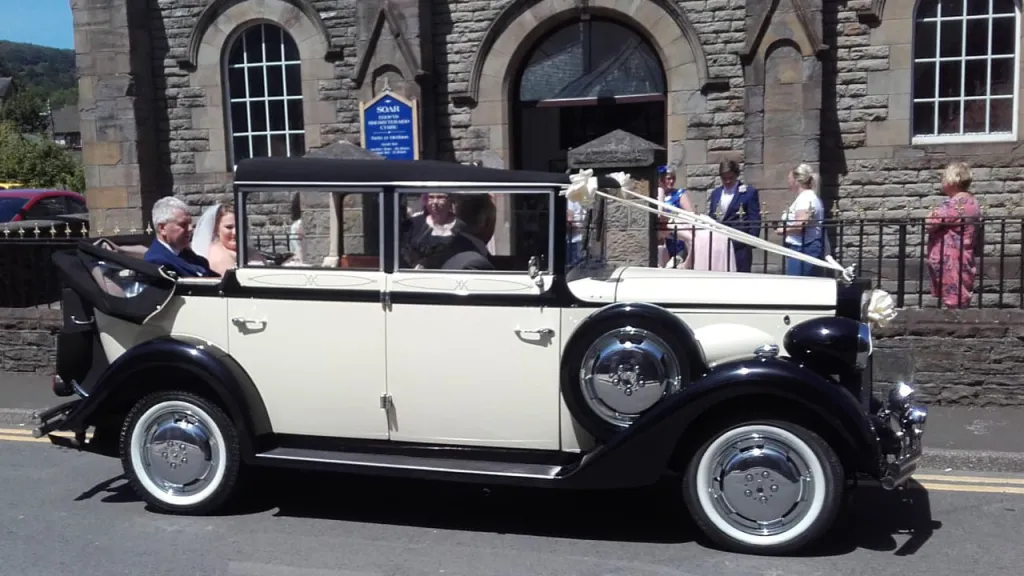 Vintage Regent Wedding Car