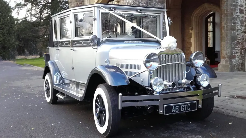 Vintage Imperial Wedding Car