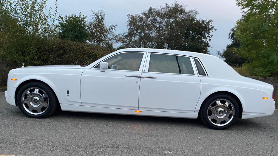 White Rolls-Royce Phantom