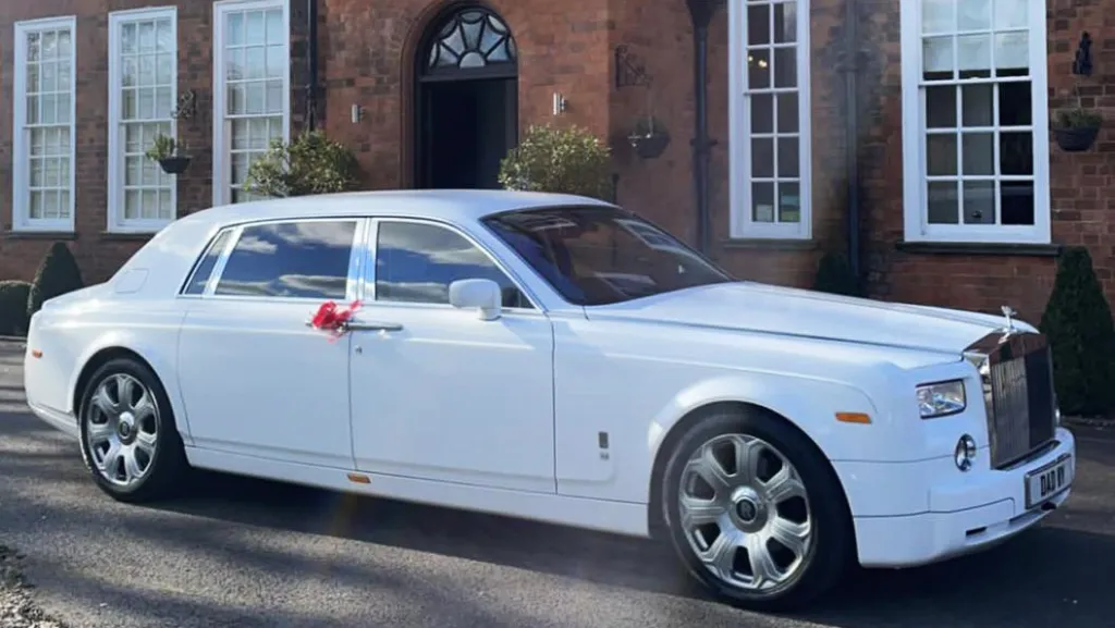 White Rolls-Royce Phantom