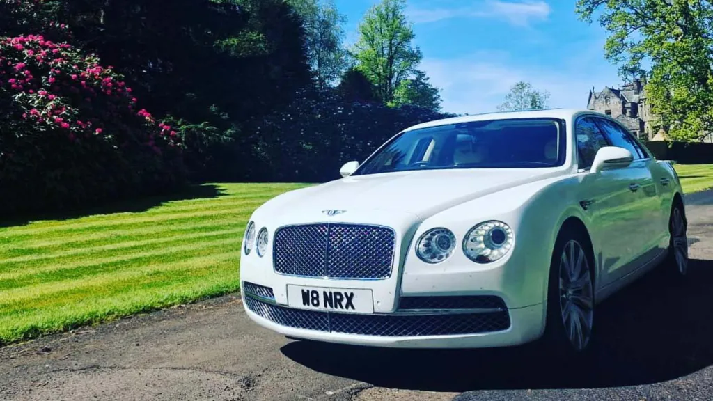 White Modern Bentley