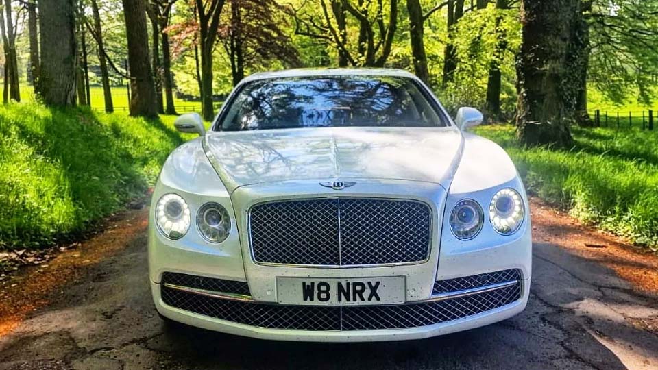 White Modern Bentley