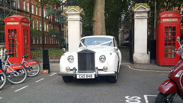 We wanted to write to say thank you for arranging our beautiful wedding car! We had such a wonderful day - it was so special and we will always treasure the memories. We really enjoyed being chauffeur driven in the gleaming white Rolls-Royce! It was such a great experience! Please pass on our thanks to Colin who was our chauffeur on the day for his excellent driving and professionalism.
With very best wishes, Natalie and Oliver.