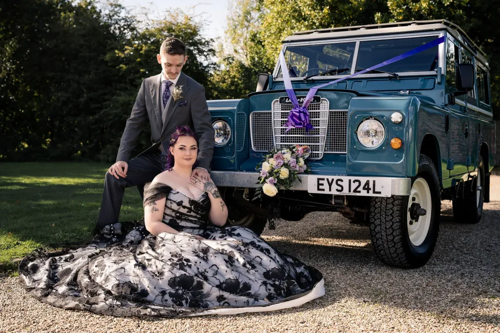 <p>Wow what can I say, my daughter was over the moon with th Land Rover Defender she screamed when she saw it. The driver was brilliant and chatty on the way. Thank so much for making my daughters dream and wedding come true.</p>